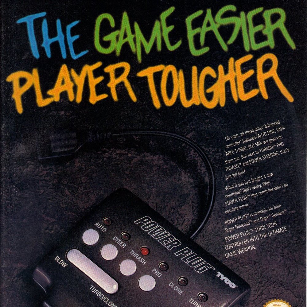 Vintage 1993 Print Ad for The Power Plug by TYCO PA651